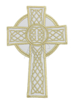 Embroidered applique "Celtic cross" AP-CROSS3-Z