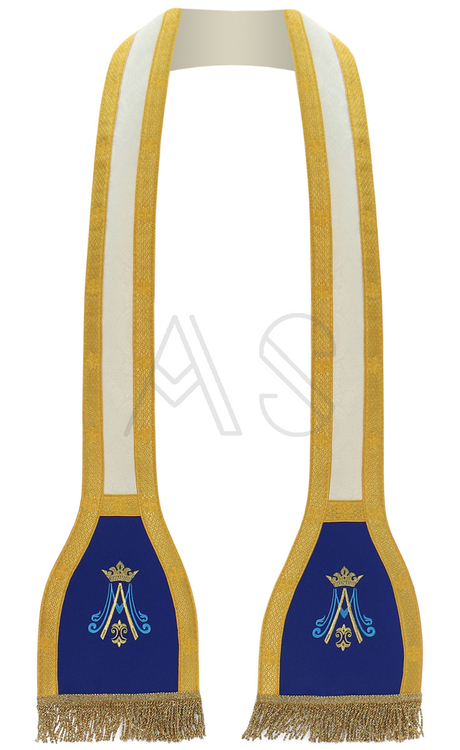 Marian roman chasuble R766-GN25