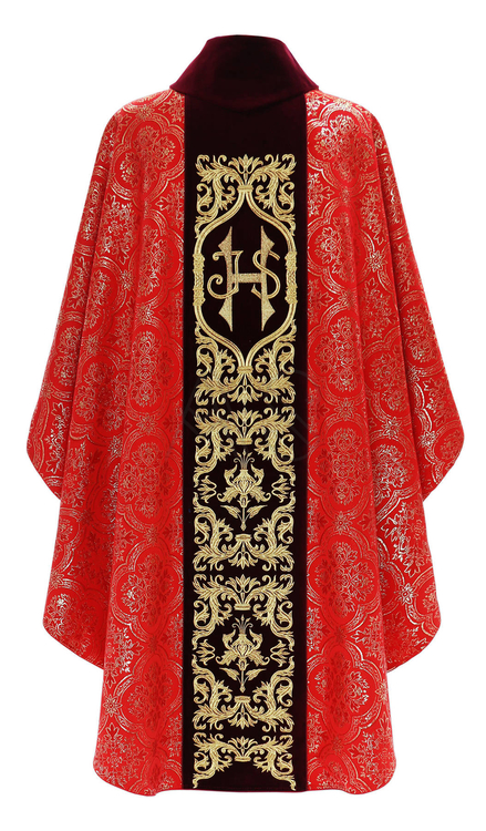 Gothic Chasuble "Crucifixion" 588-AC14g